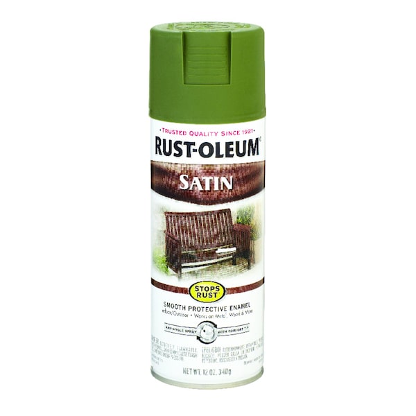 RustOleum Sage, Satin, 12 oz 7720830 Zoro
